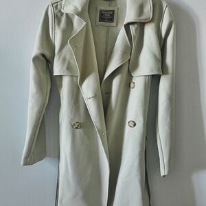 Abercrombie & Fitch Trench Coat drapey Style